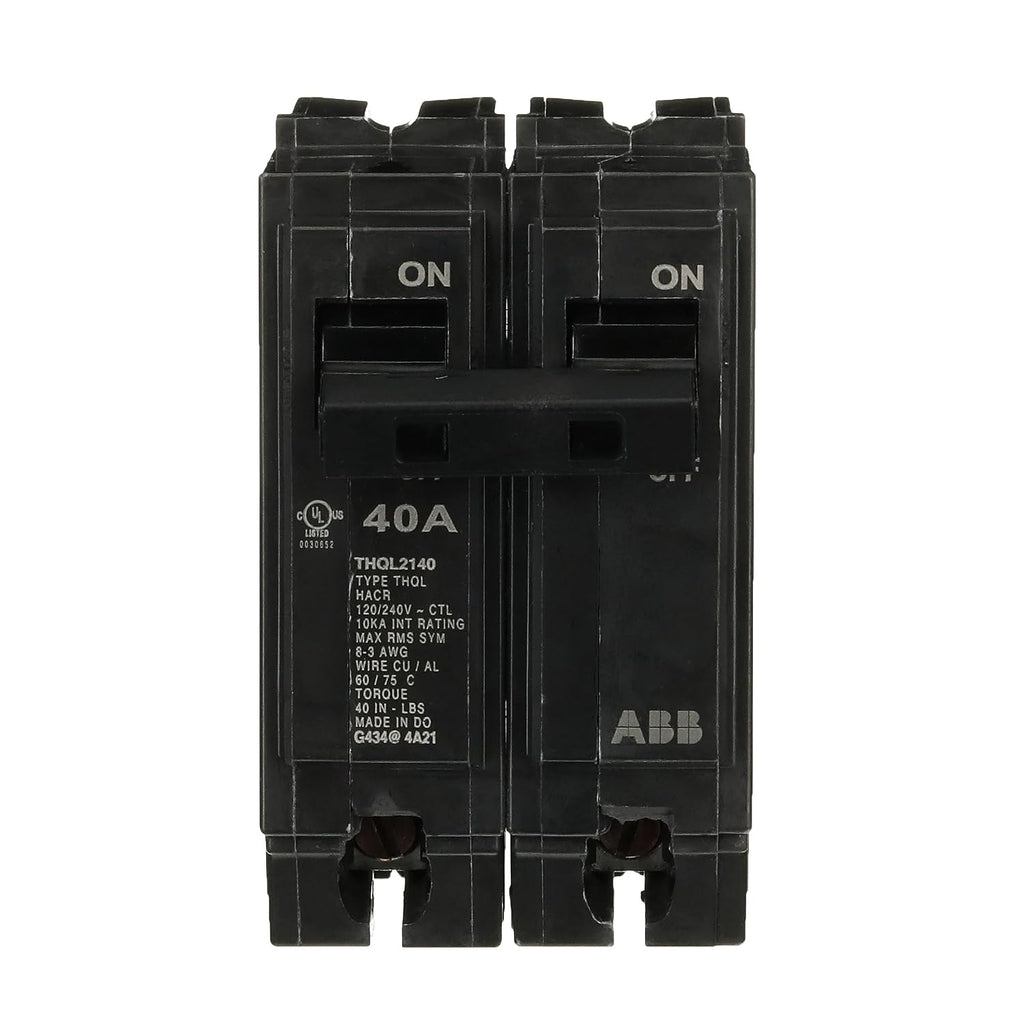 ABB Q-Line THQL2140 • Circuit Breaker • 40 Amp Double Pole