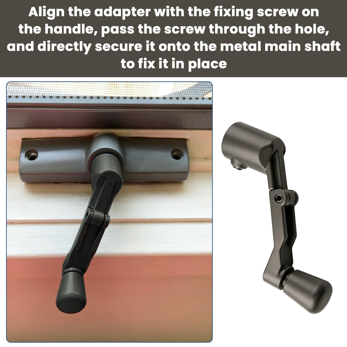 H 3960 Window Crank Handle for Prime-Line Casement Folding Crank Handle