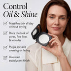 Matte Maker Pressed Setting Powder - Translucent - Setting Powder & Finishing Powder - Oil-Control - Filter-Like