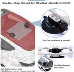 600LB Vacuum Suction Cup Mount for Starlink Standard 4 / 4X / Gen 3