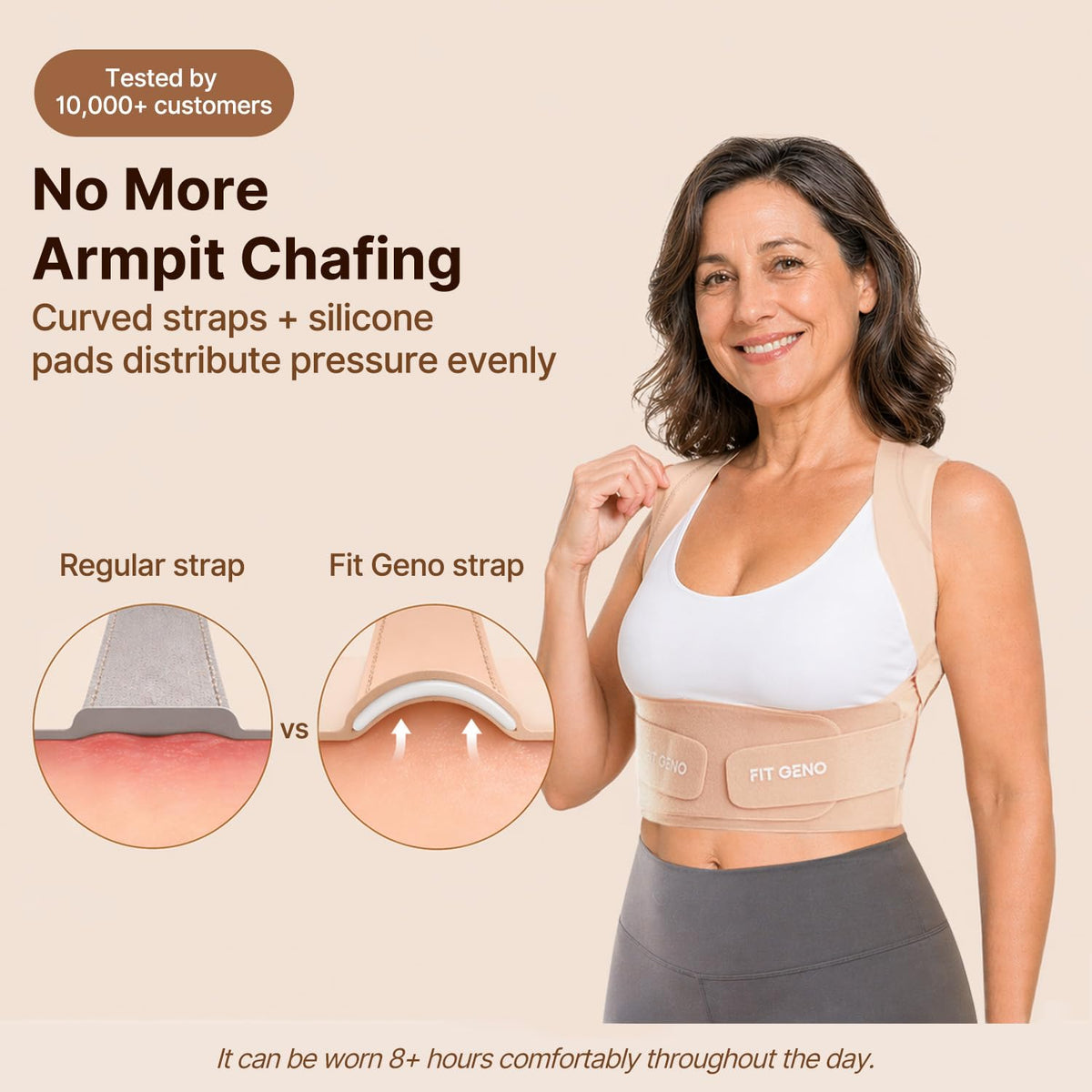Invisilite Posture Corrector for Women Adjustable Upper Back Brace