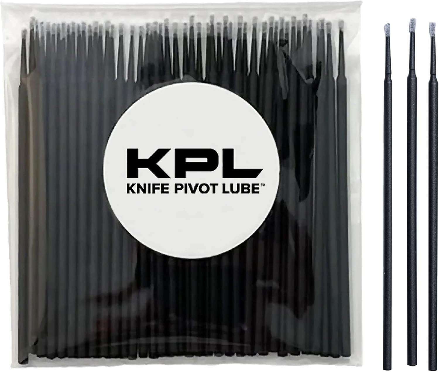 KPL MicroFiber Knife Care Detail Swabs - Ultra-Precision Detailing Probes for Knife, Kitchen Cleaning Supplies