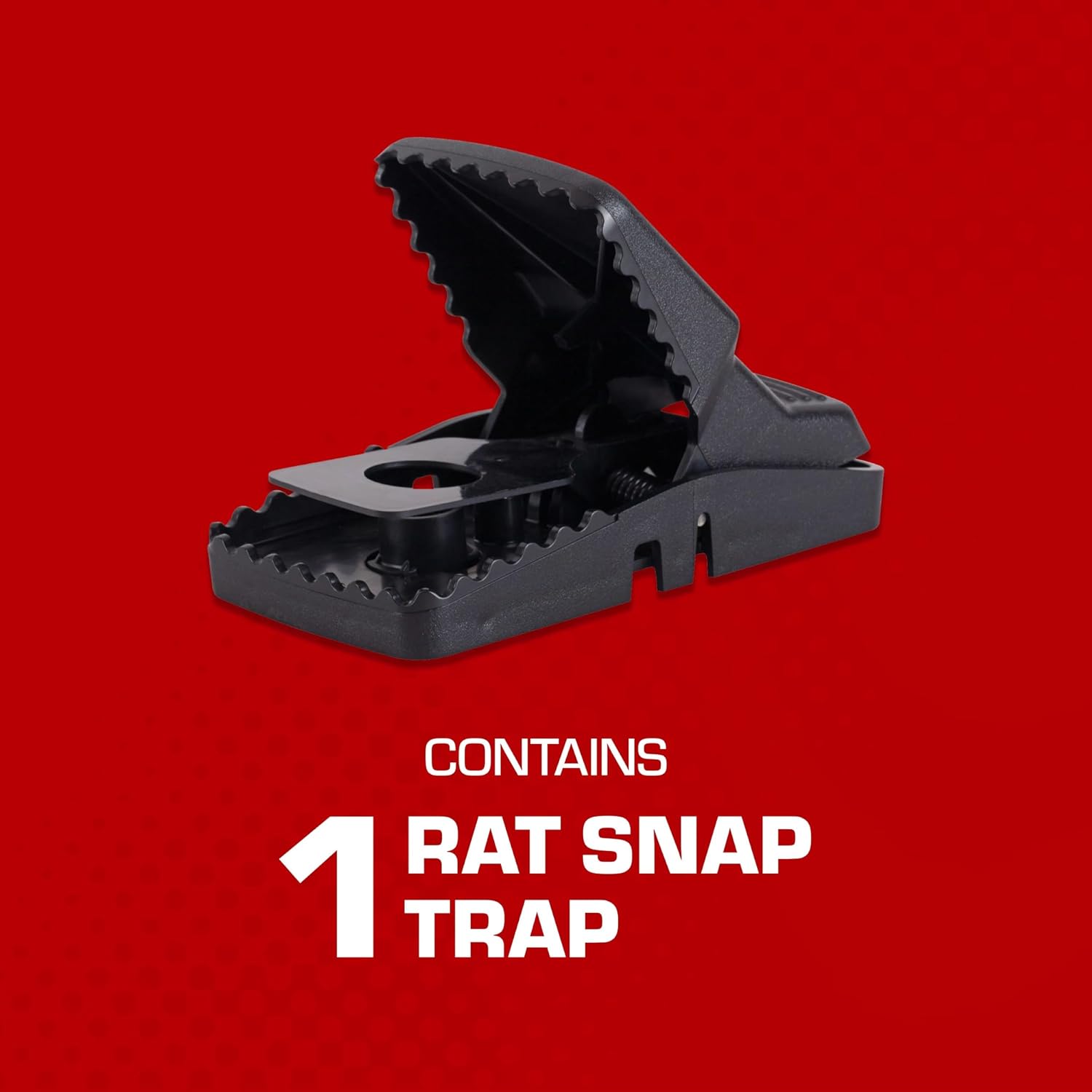 Rat Snap Trap, 1 Rat Size Trap | Reusable - Effectively Kill Rats - Ideal for Home and Farm Use