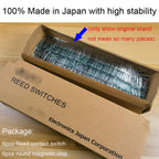 Original Japan Reed Switch 6pcs Reed Switch Reed Contact Normally Open (N/O) Magnetic Induction Switch