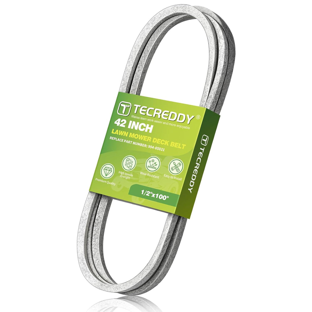 954-05021 Mower Deck Belt for Cub Cadet 42 Inch XT1 LT42 XT2 LX42 Craftsman T210 T2200 MTD 754-05021 Lawn Mower - Aramid Cord, 1/2" X 99.75"