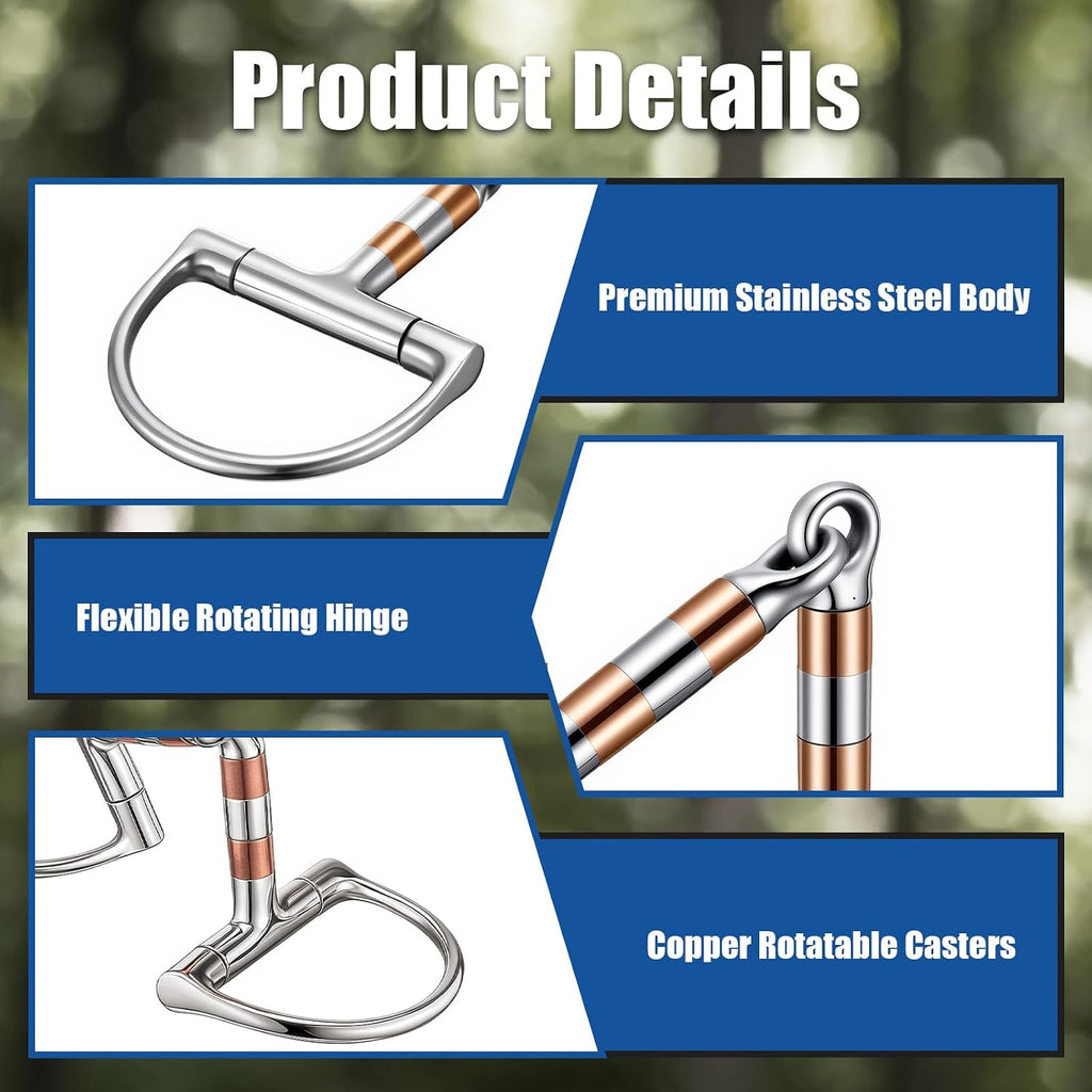 Stainless Steel Ring O & d Snaffle Bit for Horses