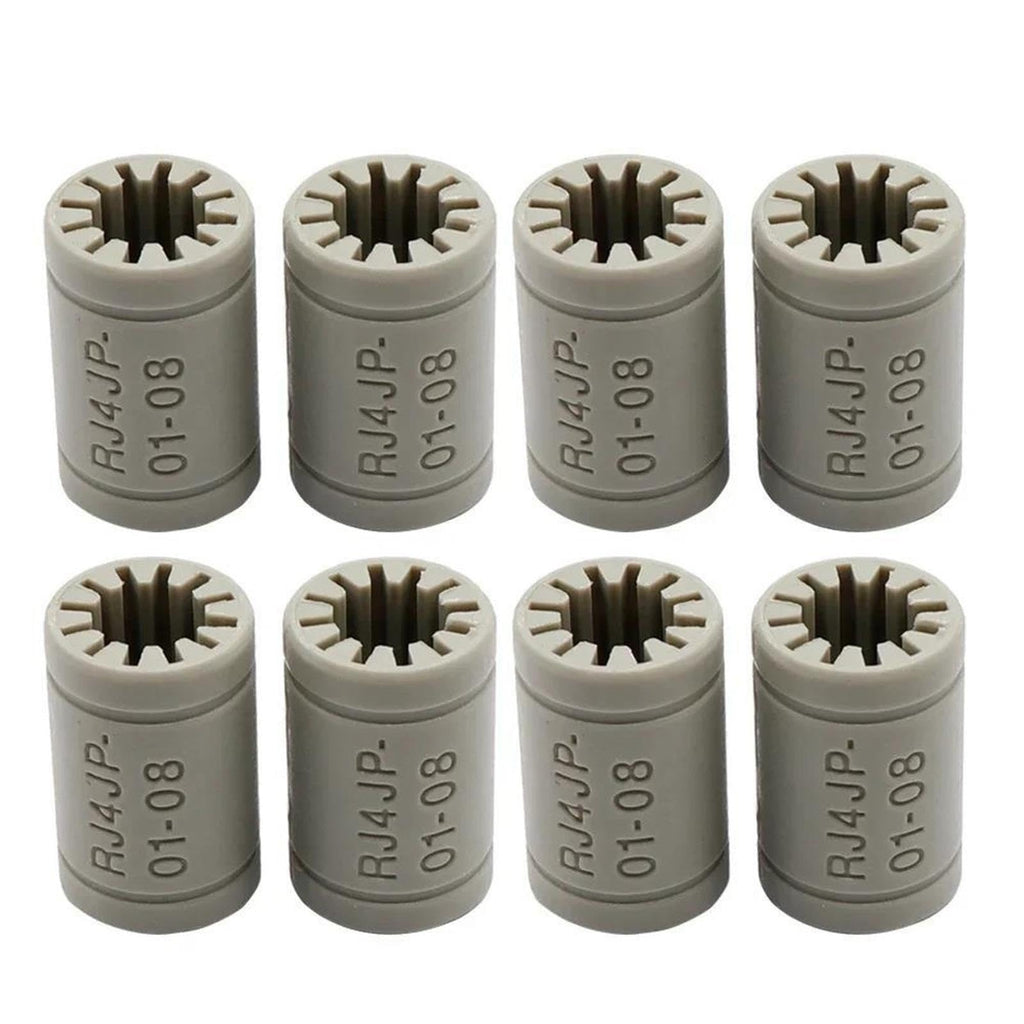 2/4/6/8/10pcs RJ4JP Plastic Linear Bearings Bushing PolymerIgus Igus Drylin Bearing Shaft for 3D Printer Parts Prusa Mendel DIY(6pcs)
