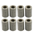 2/4/6/8/10pcs RJ4JP Plastic Linear Bearings Bushing PolymerIgus Igus Drylin Bearing Shaft for 3D Printer Parts Prusa Mendel DIY(6pcs)