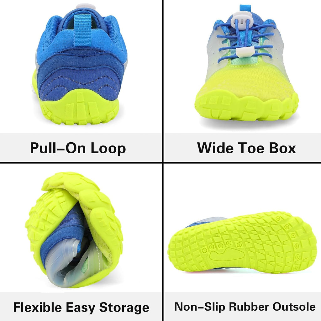Kids Water Shoes Quick Dry Boys Girls Barefoot Shoes for Beach Pool Sand Non-Slip Outdoor Athletic Walking Sneaker