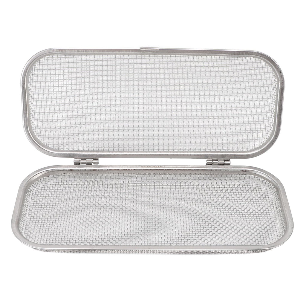 Dishwasher Basket for Small Items, Dishwasher Chopstick Basket, Stainless Steel Rectangular Mesh Drain Dishwasher Silverware Holder Replacement (Small 80x66x100cm)