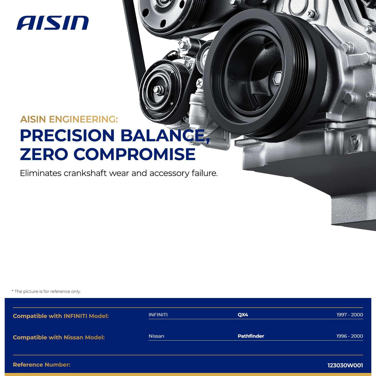 AISIN AFTERMARKET PDAN-00153 Harmonic Balancer
