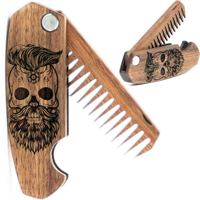 Beard Comb Gifts for Him (Skull)