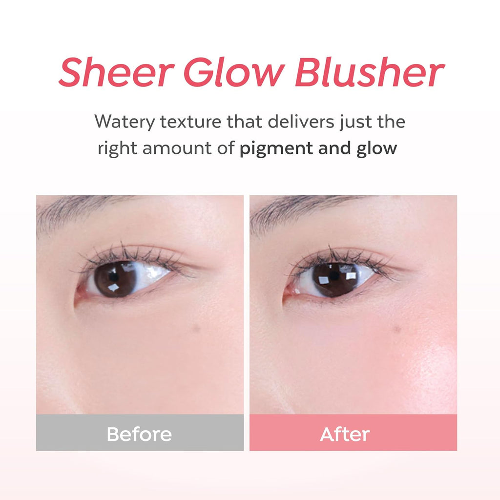 Juicy-Pang Water Blusher for Hydrated Dewy Color, BE01