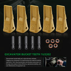 Excavator Bucket Teeth w/Pins and Retainers for CAT Caterpillar Style J200