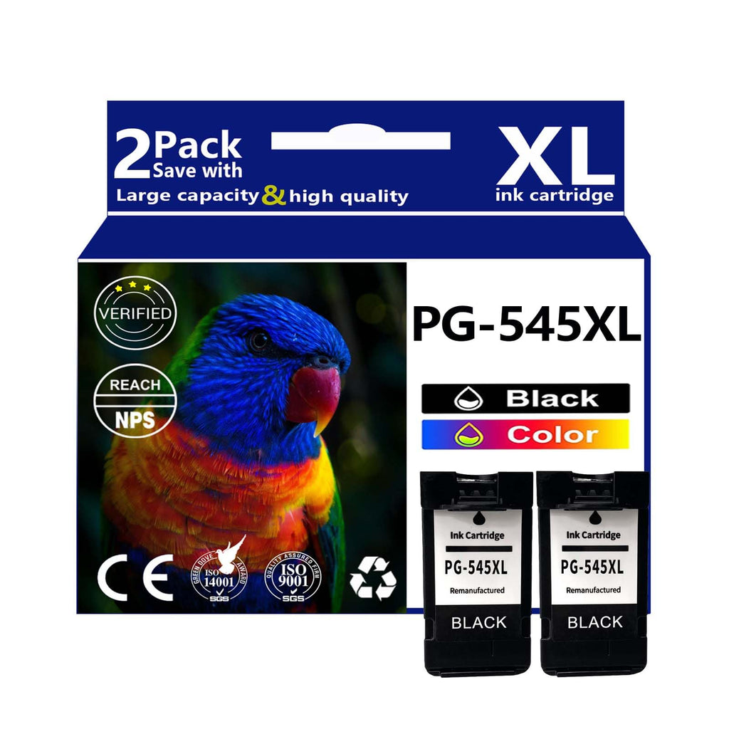 PG-545XL CL-546XL Ink Cartridges Replacement for Canon PG-545 CL-546