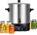 24.5QT Electric Water Bath Canner – Digital LCD Adjustable 86-212°F Timer