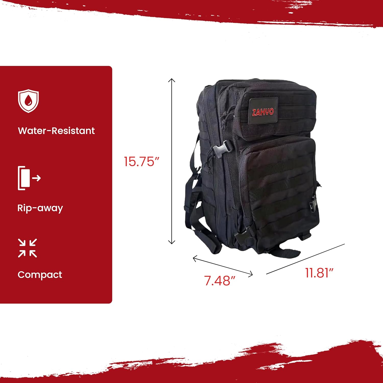 72 Hour Survival Kit with Food, Solar Power Bank, Water Purifier, First Aid & Tools - All Emergency Survival Gear and