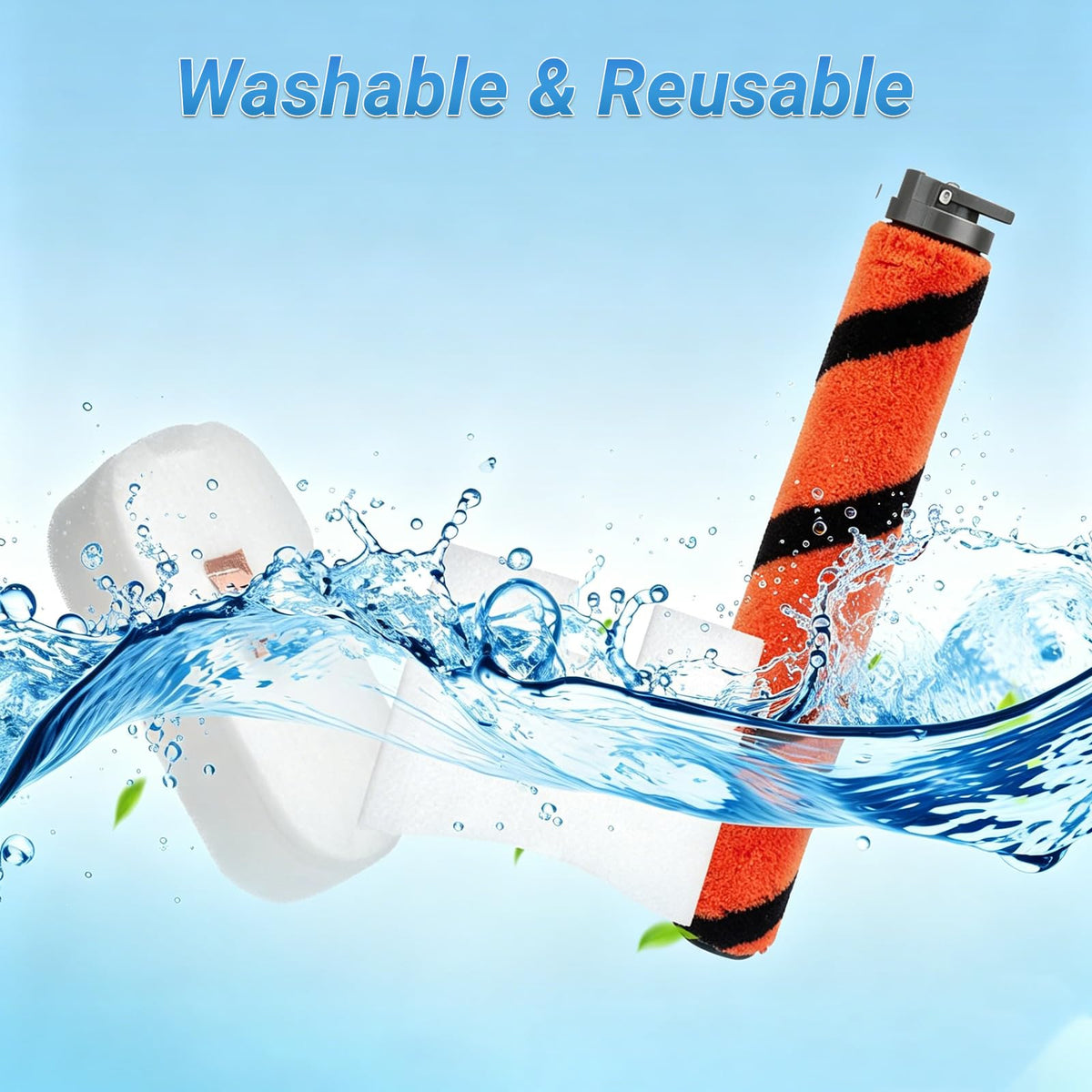 UV580 Brush Roller Filter Replacement Compatible with Shark UV580 Vacuum