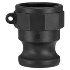 Kozelo Poly Type A 1-1/4" x 1-1/4" Female NPT Cam Lock Hose Fitting