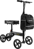 Knee Scooter for Adults for Foot Injuries, 8'' Rubber Wheels