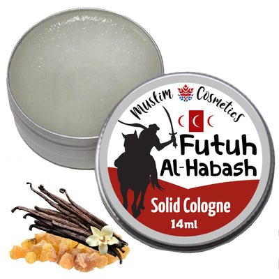 Smokey Vanilla & Frankincense Solid Cologne | Tonka Bean Concentrated Balm