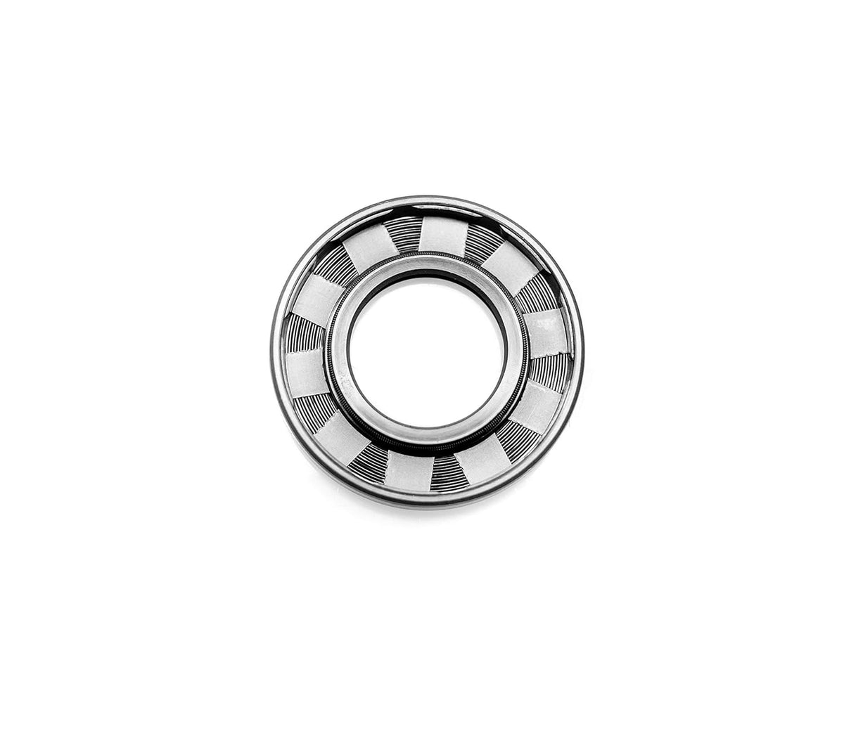 EAI Oil Seal 24mm X 47mm X 7mm TC Double Lip w/Spring. Metal Case w/Nitrile Rubber Coating
