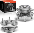 A-Premium 2 x Front Wheel Bearing and Hub Assembly with 5-Lug