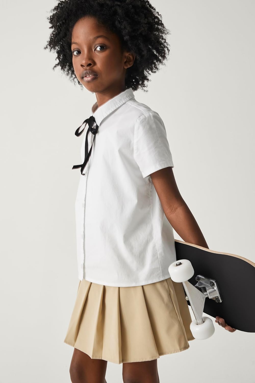 Girls' Uniform Performance Pleated Skorts