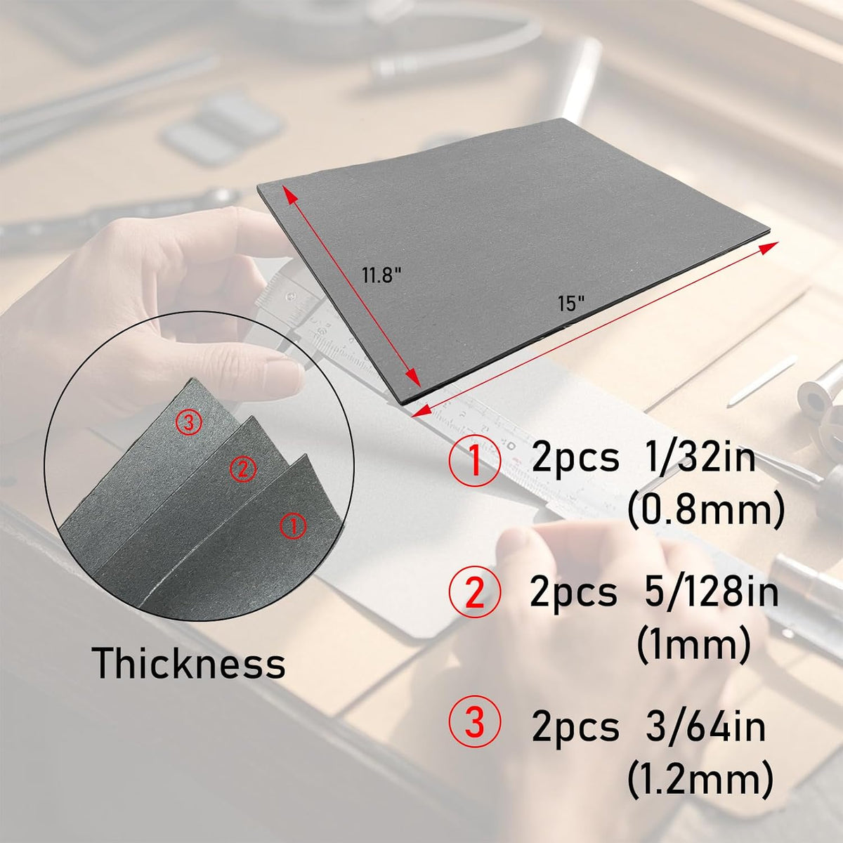 Non-Asbestos Gasket Making Material, 6PCS Paper Sheet
