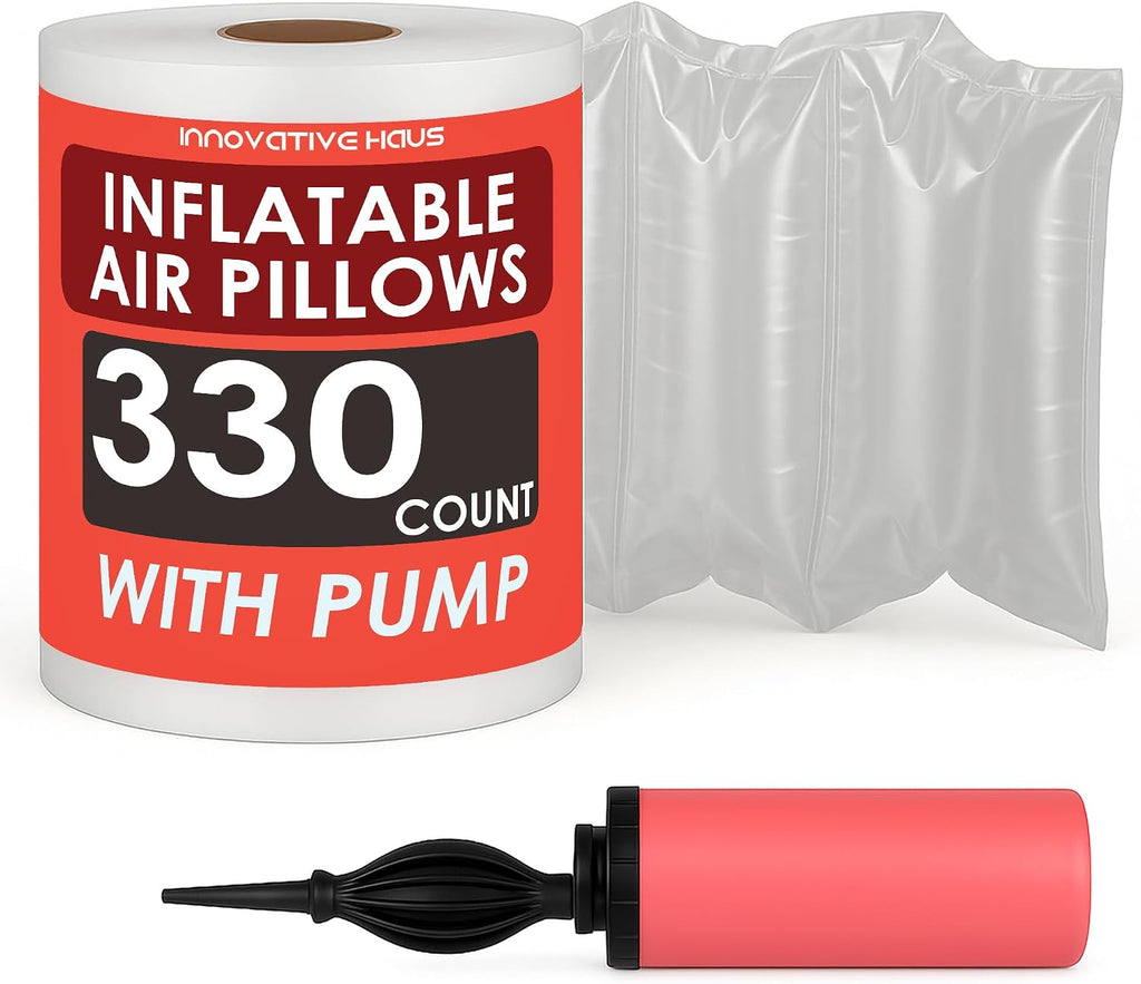 330 Count 4x8 Inflatable Air Pillows for Shipping