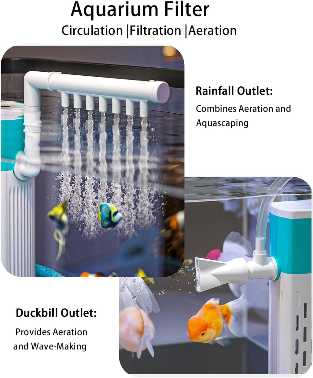 Aquarium Fish Tank Kit, 3 Gallon Betta Fish Tanks Starter Kit with Light and Filter, Blue Sand, Small Tropical Fish