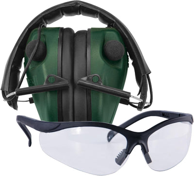 E-MAX Electronic Hearing Protection with Low Profile, Adjustable, 23 NRR
