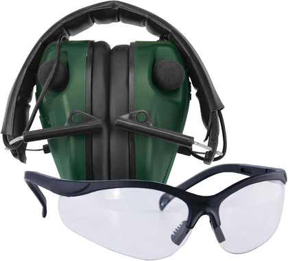 E-MAX Electronic Hearing Protection with Low Profile, Adjustable, 23 NRR
