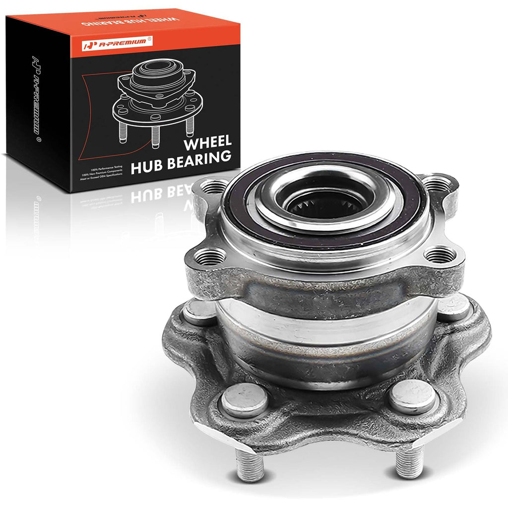 A-Premium Rear Wheel Bearing and Hub Assembly with 5-Lug