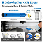 Deburring Tool 3D Printing for Resin PLA with Flush Cutters | 3D Printer Deburring Tool, Flush Cutter, Sanding