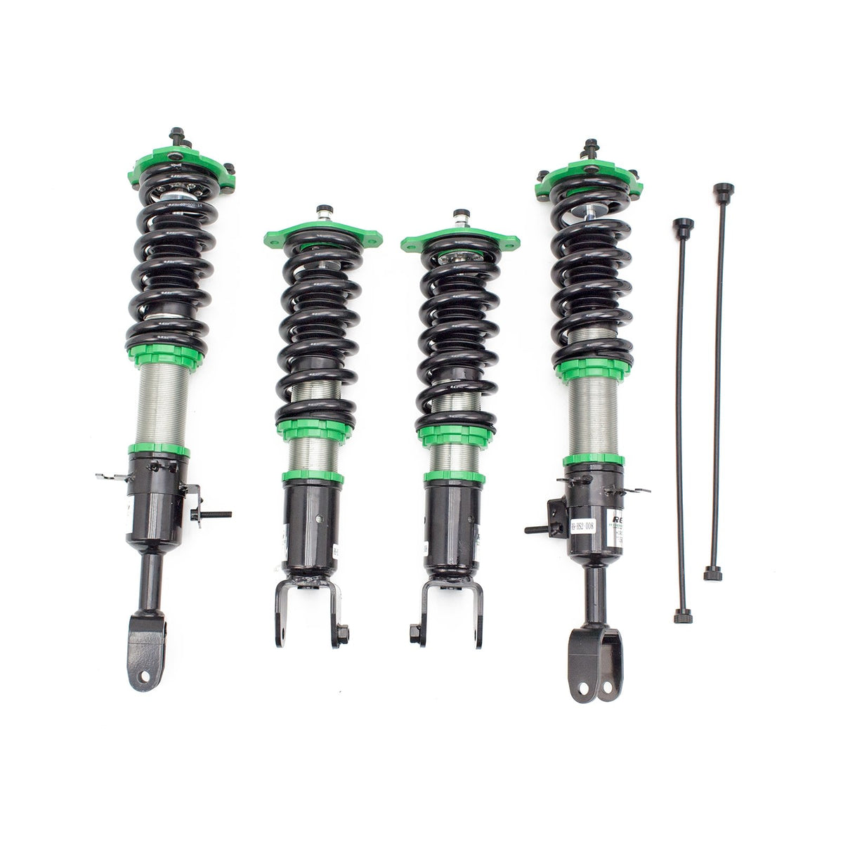 R9-HS2-008_1 Hyper-Street II Coilover Suspension Lowering Kit, Mono-Tube Shock w/ 32 Click Rebound Setting, Full
