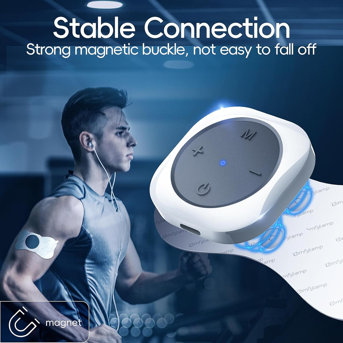 30 Modes Wireless TENS Unit Muscle Stimulator for Pain Relief