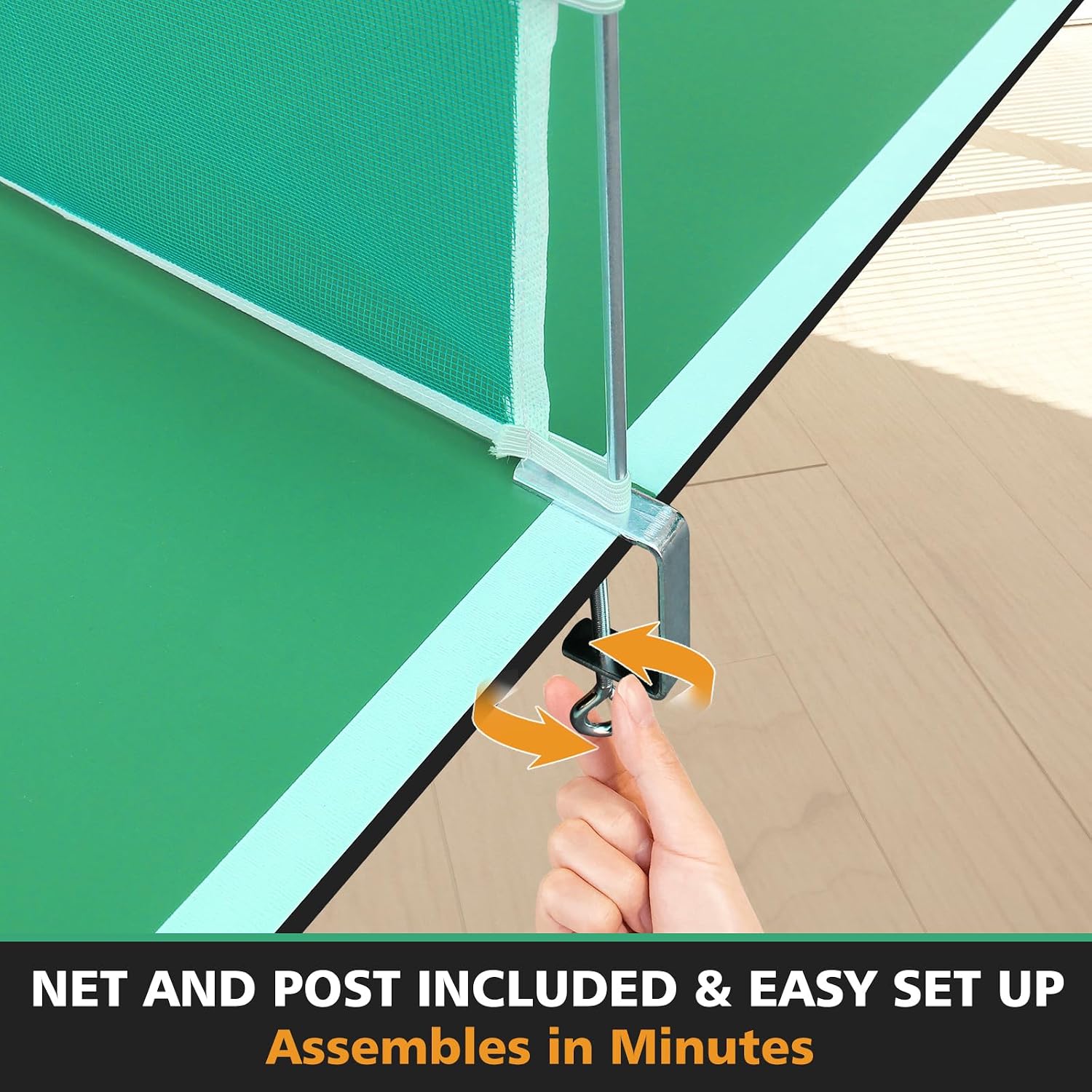 Ping Pong Table Top for Billiard Table, 7FT/8FT/9FT Foldable Table Tennis Table Topper for Pool Table, Indoor Outdoor