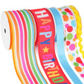 Happy Birthday Ribbon Wired, 30 Yards