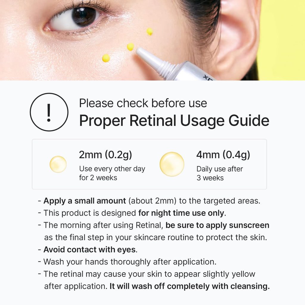 The Vita A Retinal Shot Tightening Booster | 0.1% Retinal, 3% Matryxyl, High-Strength Retinoid for Anti-Aging, Pore
