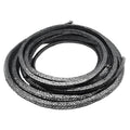 Flexible Graphite Braided Compression Packing ，for Pump Valve or Mechanical Seal 1/8" x 1/8", 10 feet