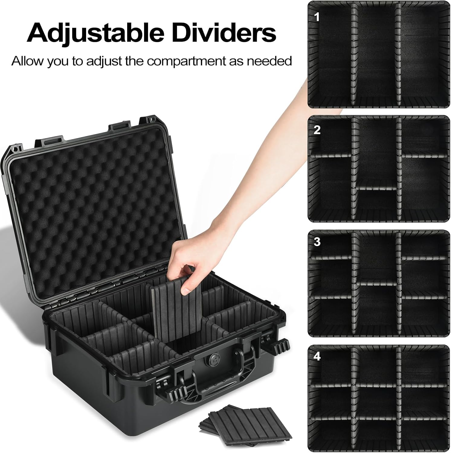 Graded Card Case Storage Box - Fits PSA BGS SGC Toploaders Magnetic Holder | Trading Card Storage Organizer, Hard
