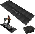 Treadmill Mat for Floor Protection, 68" × 29" Heavy Duty Exercise Equipment Mat for Home Gym, Anti-Slip Shock