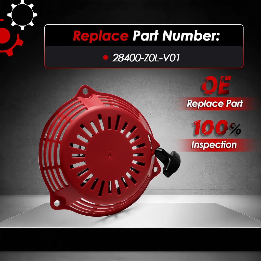 Recoil Pull Starter Fits for Troy Bilt TB240 160cc Mower #12AVB2AQ711