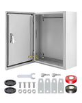 EIIYII Electrical Junction Box 10x8x6'' IP66 NEMA 4X Steel Enclosure