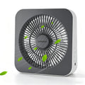 10 inch Fan, Small Box Fan with DC Adaptor, 3 Speeds Small Window Fan