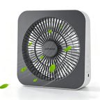 10 inch Fan, Small Box Fan with DC Adaptor, 3 Speeds Small Window Fan