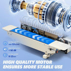 Commercial Heat Sealer Machine, 650W Continuous Bag Band Sealing Machine