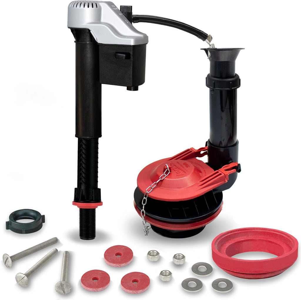 Large 3-Inch Complete Toilet Repair Kit- Fits Most Brands, NOT Kohler
