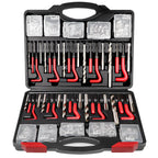 AJulyBee 261Pcs Thread Repair Kit, Metric & SAE Rethreading Tool
